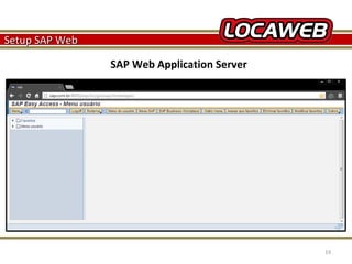 Setup SAP Web
SAP Web Application Server

October 28, 2013

19

 
