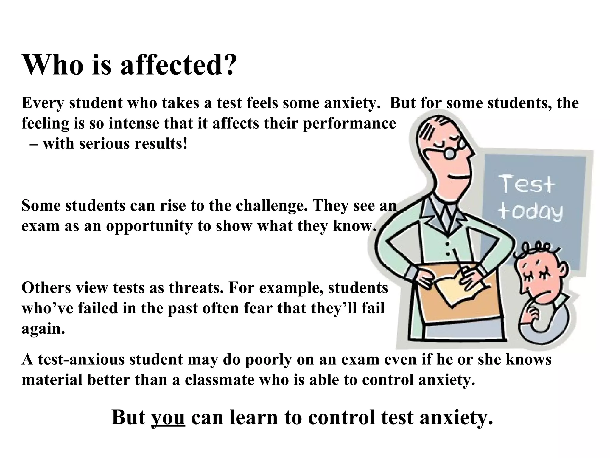 Test anxiety 2 | PPT