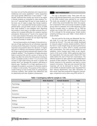 Test anxiety gender and academic achievements | PDF
