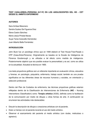 Test arbol persona | PDF