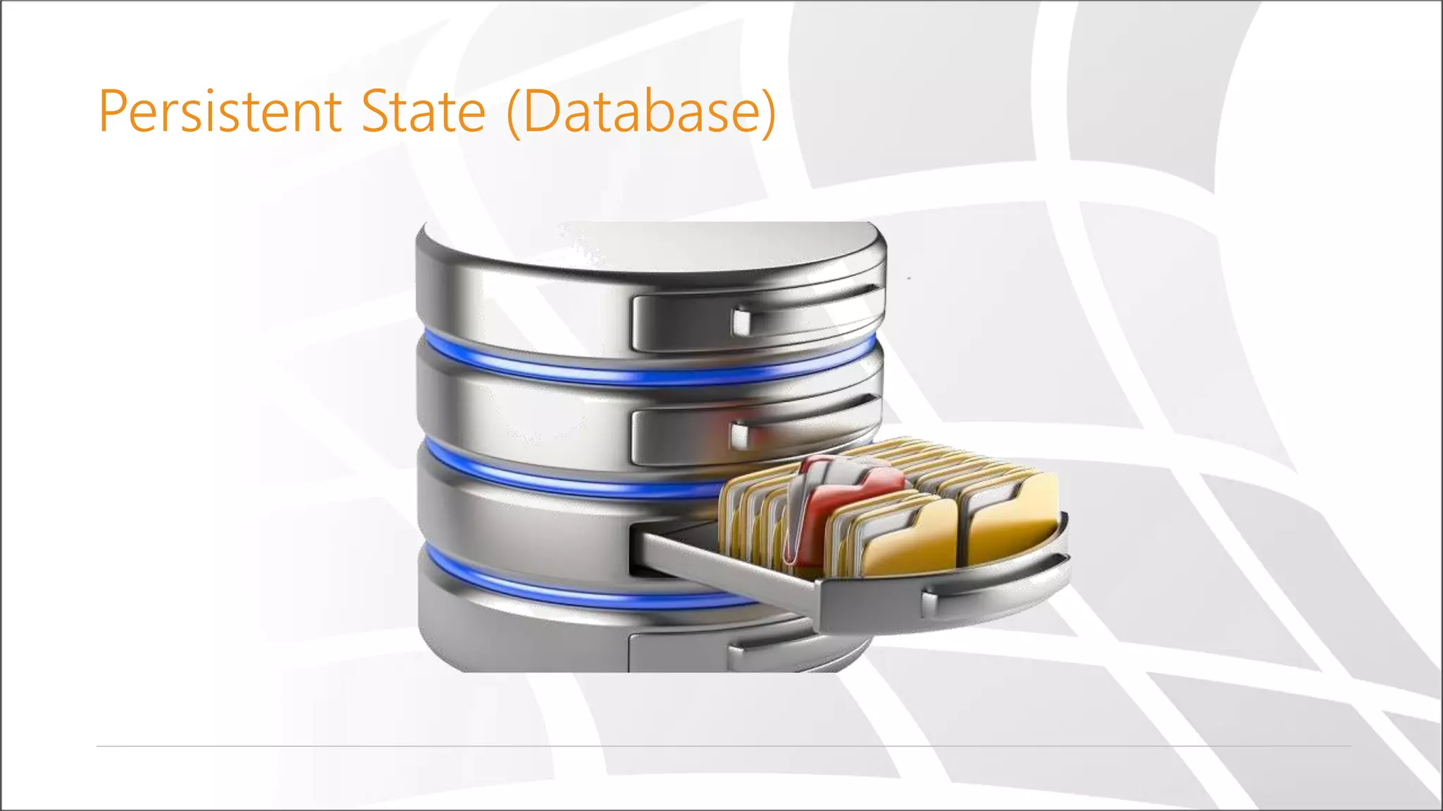 Persistent State (Database)
 