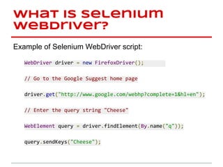Test automation - Building effective solutions | PPT