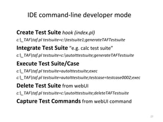 Test Automation Demonstration with Dr Yongyan Wang by XBOSoft | PPT