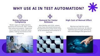 Test Automation in the AI Era: How Machine Learning is Reshaping QA? | PPTX