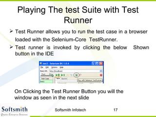 Test automation using selenium | PPT
