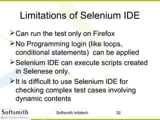 Test automation using selenium | PPT