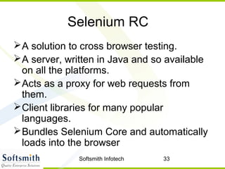Test automation using selenium | PPT