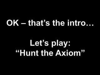 A means of determining the presence, quality, or truth of something;