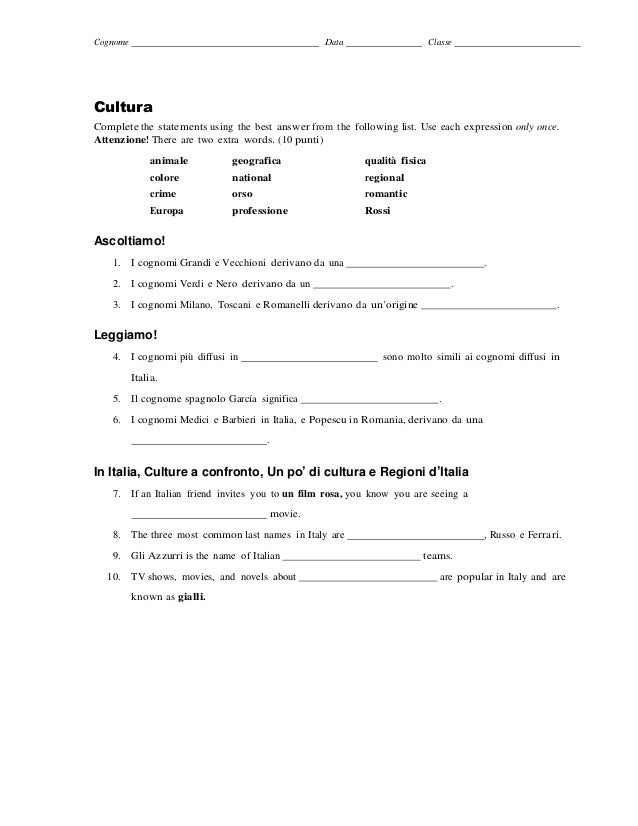 Avanti Beginning Italian 4th Edition