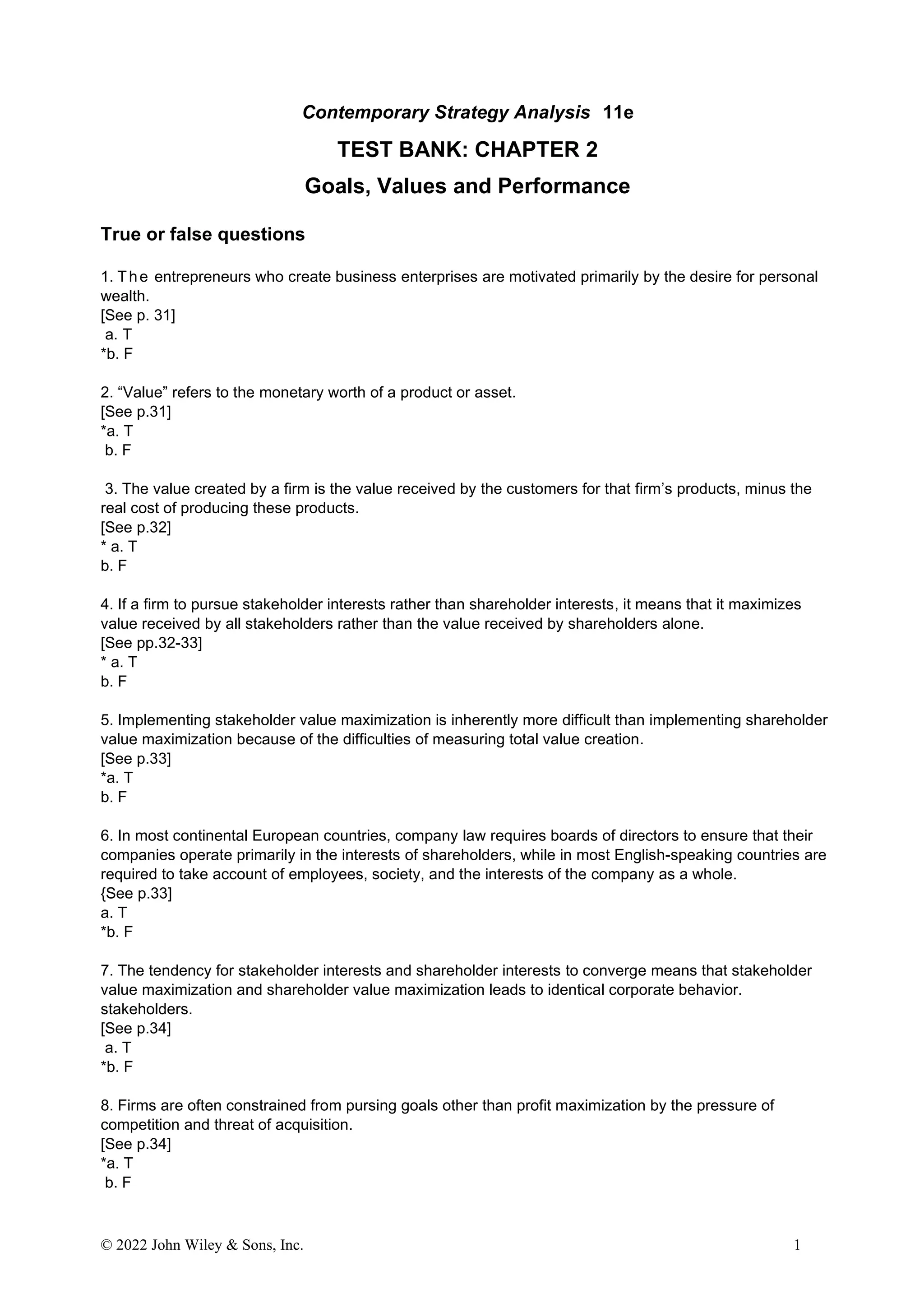 Contemporary Strategy Analysis 第11版 Amazon.com: Contemporary Strategy Analysis, 11th Edition