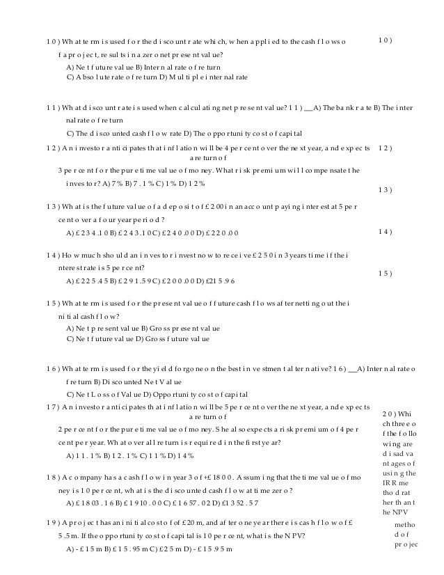 Test Bank For Corporate Financial Management 5th Edition By Glen Arno