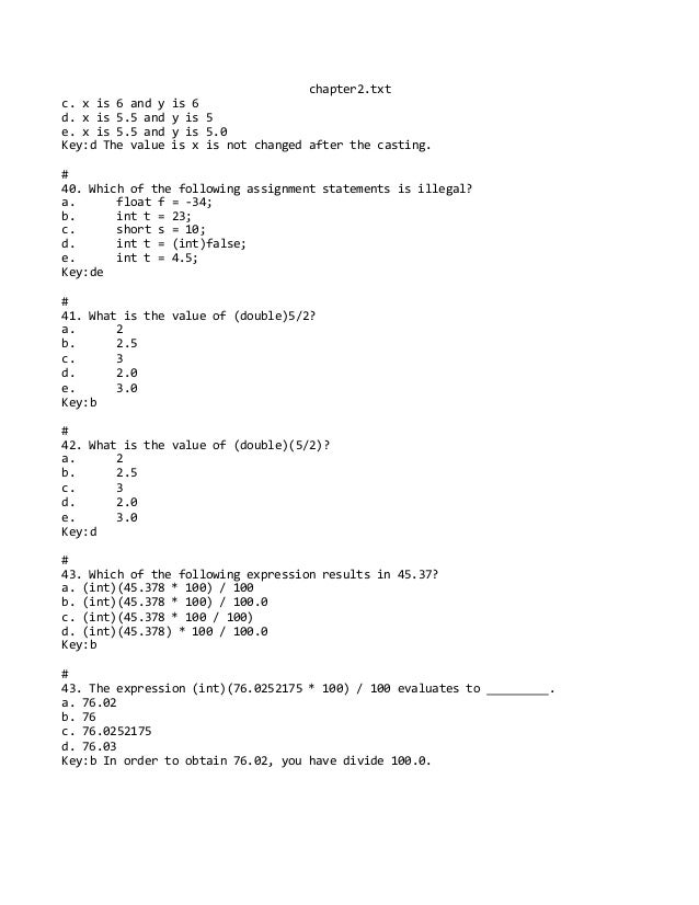 Test Bank For Introduction To Java Programming Comprehensive Version