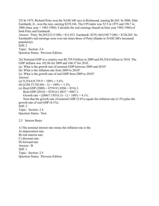Test Bank for Macroeconomics 8th Edition by Abel | PDF