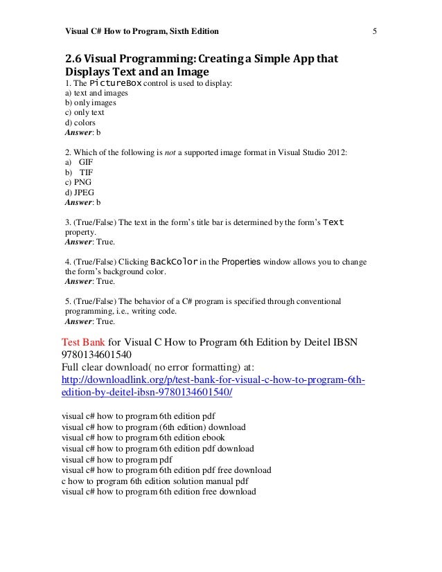 C Program Pdf Free Download C Program Pdf Free Download