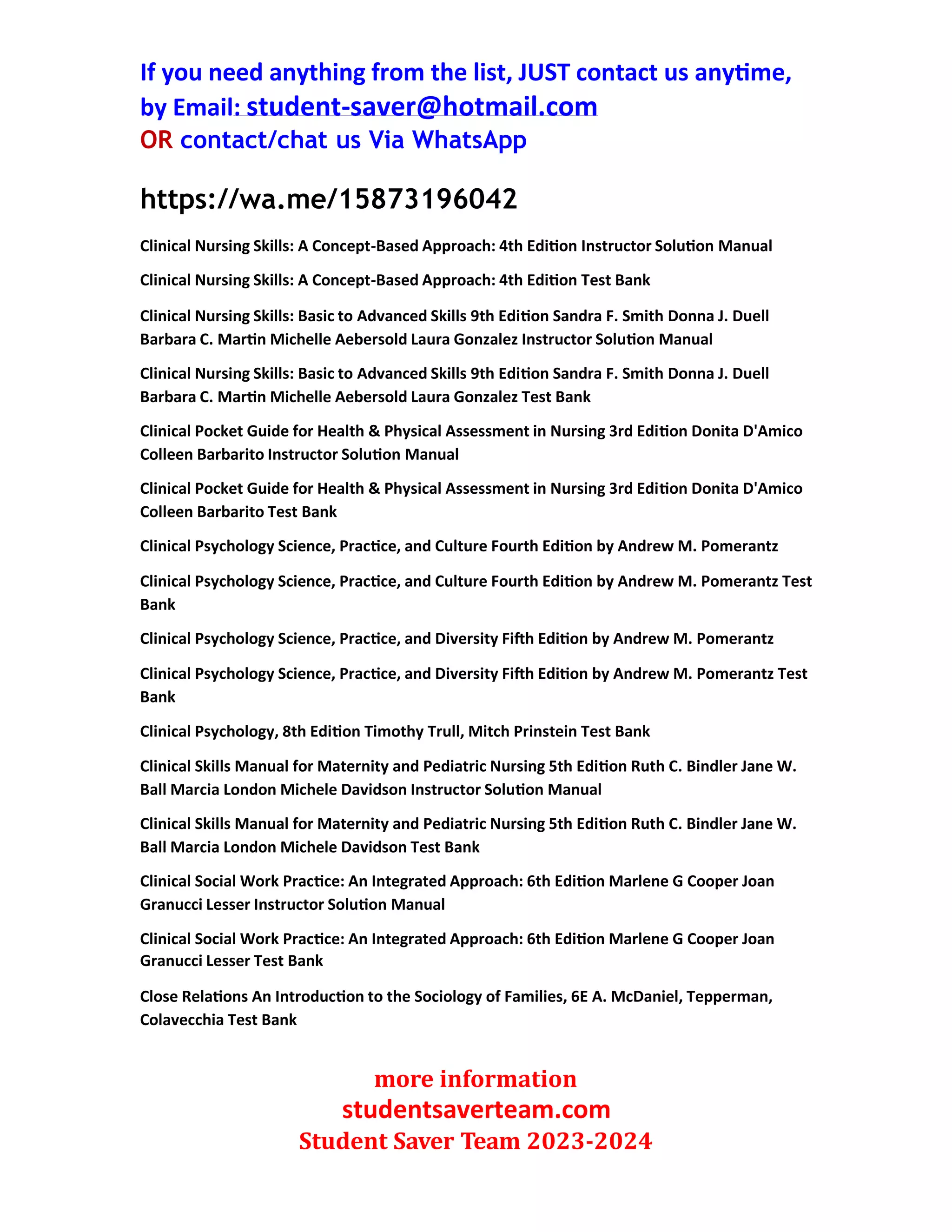Test Banks and Solutions manual 2023-2024 Part3.ppt