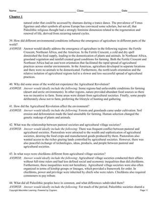 test bank Ways of the World A Brief Global History with Sources ...