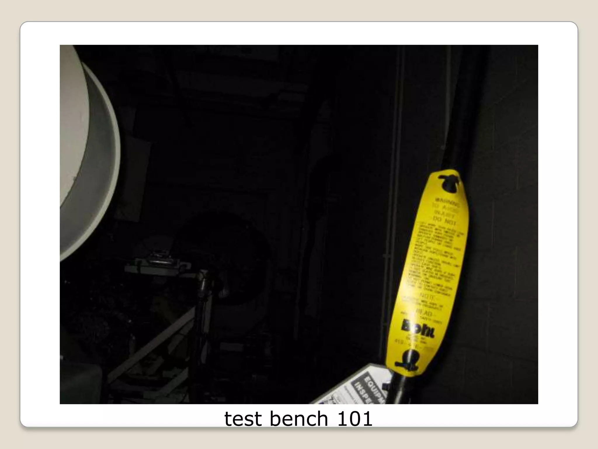 test bench 101