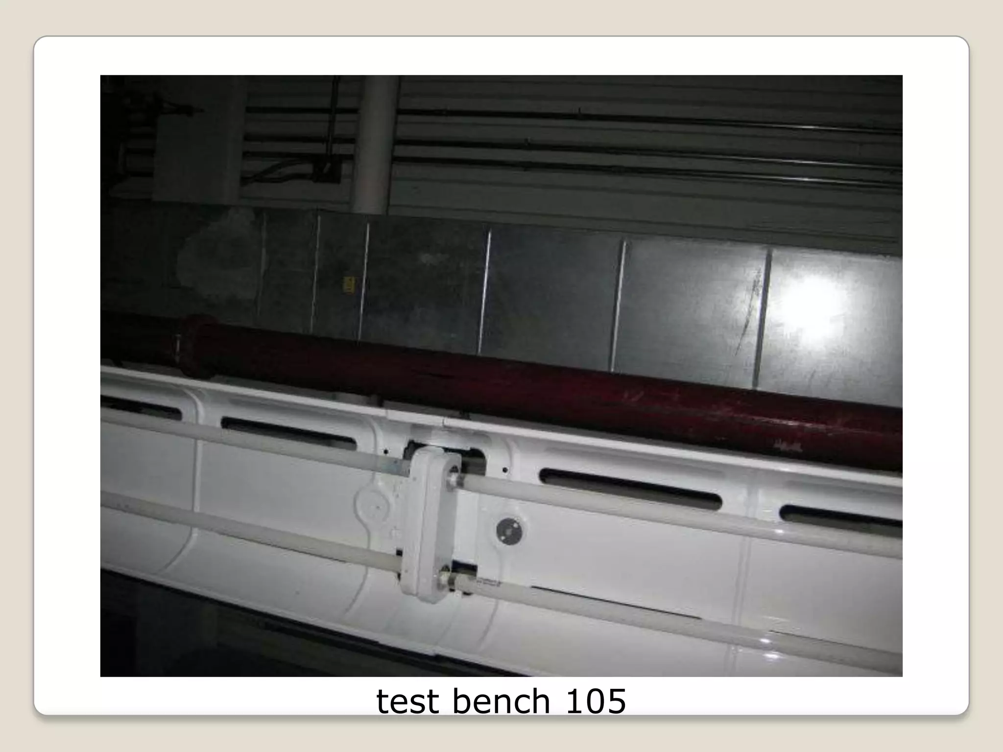 test bench 105