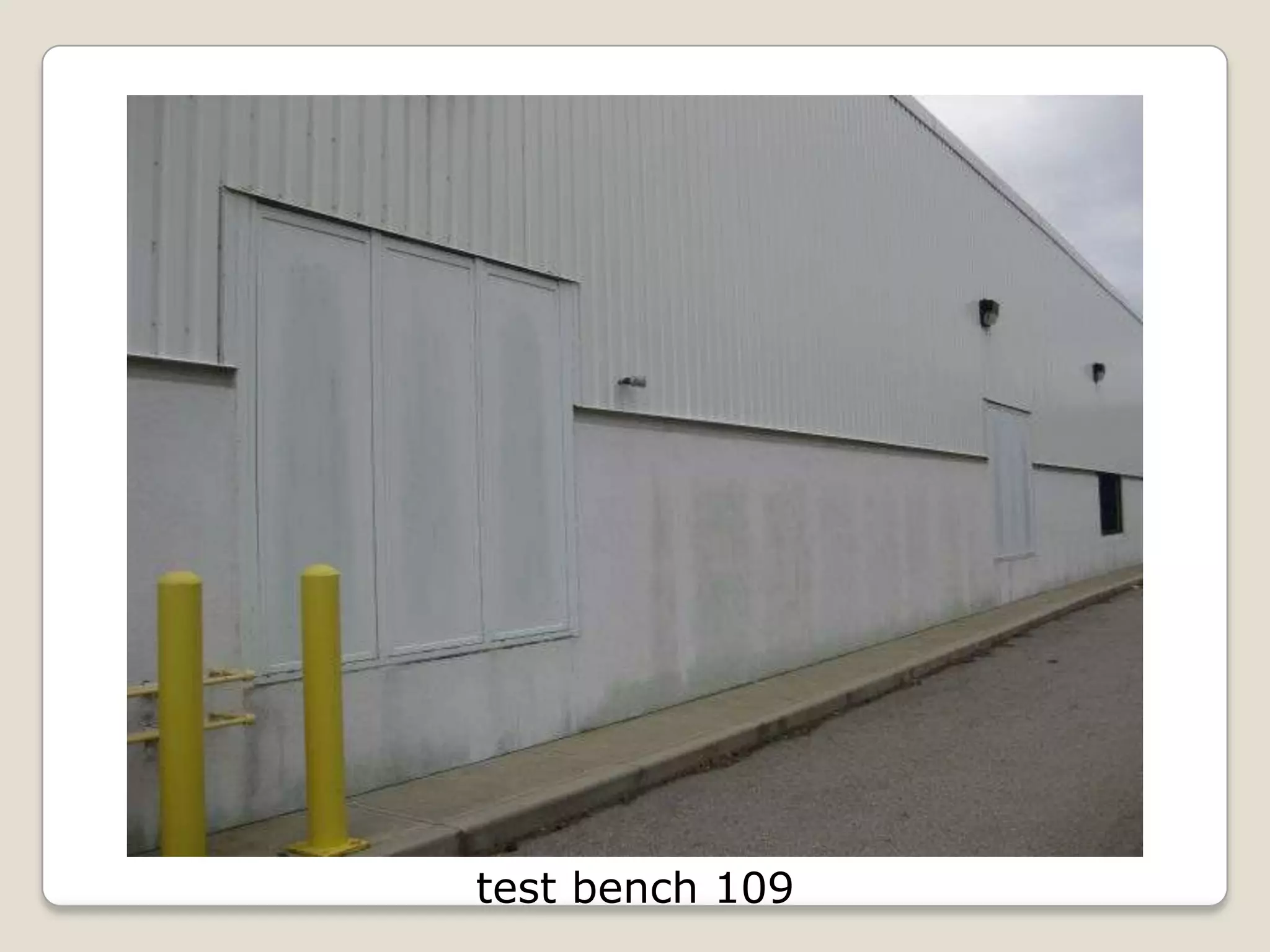 test bench 109