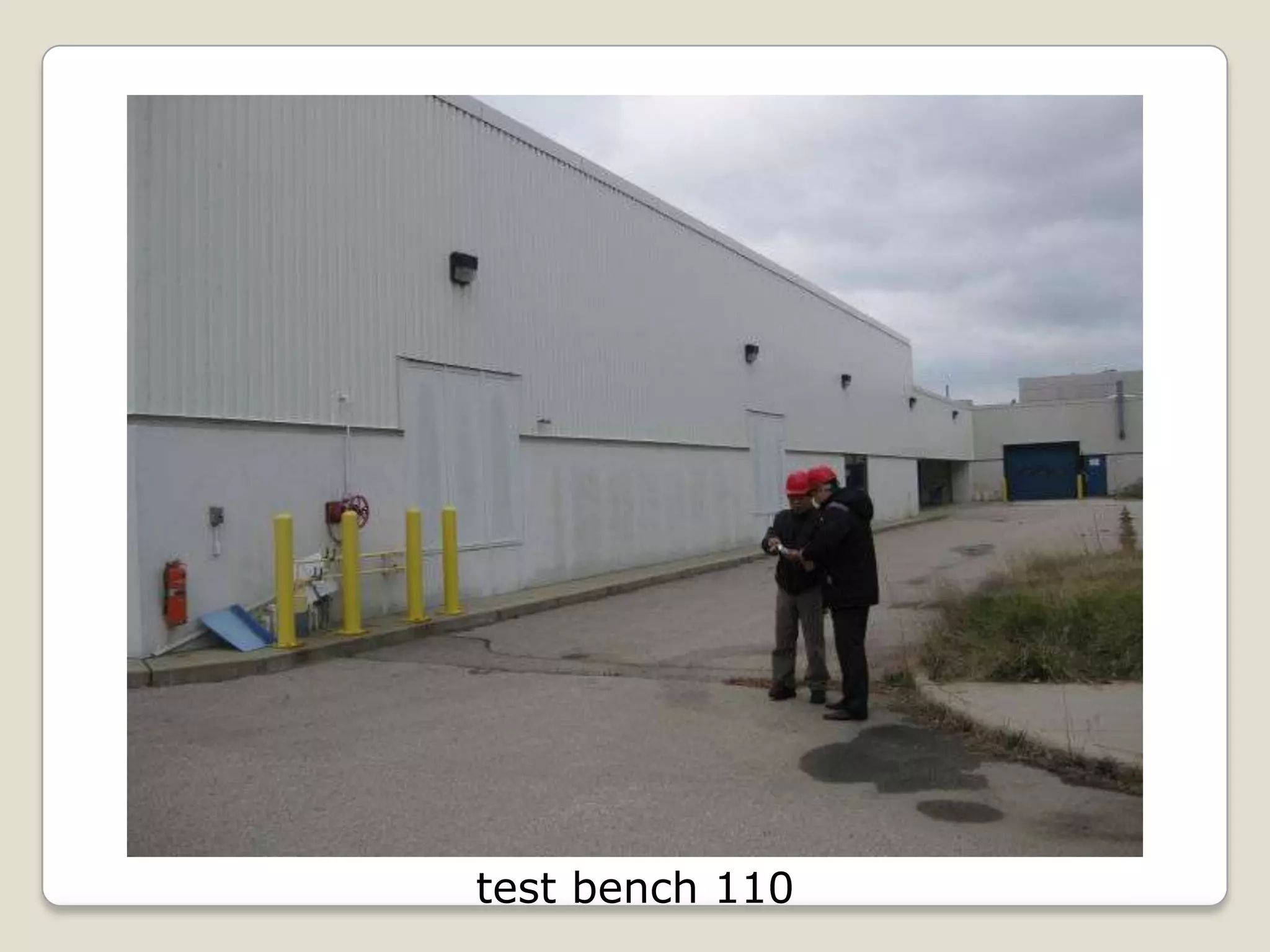 test bench 110