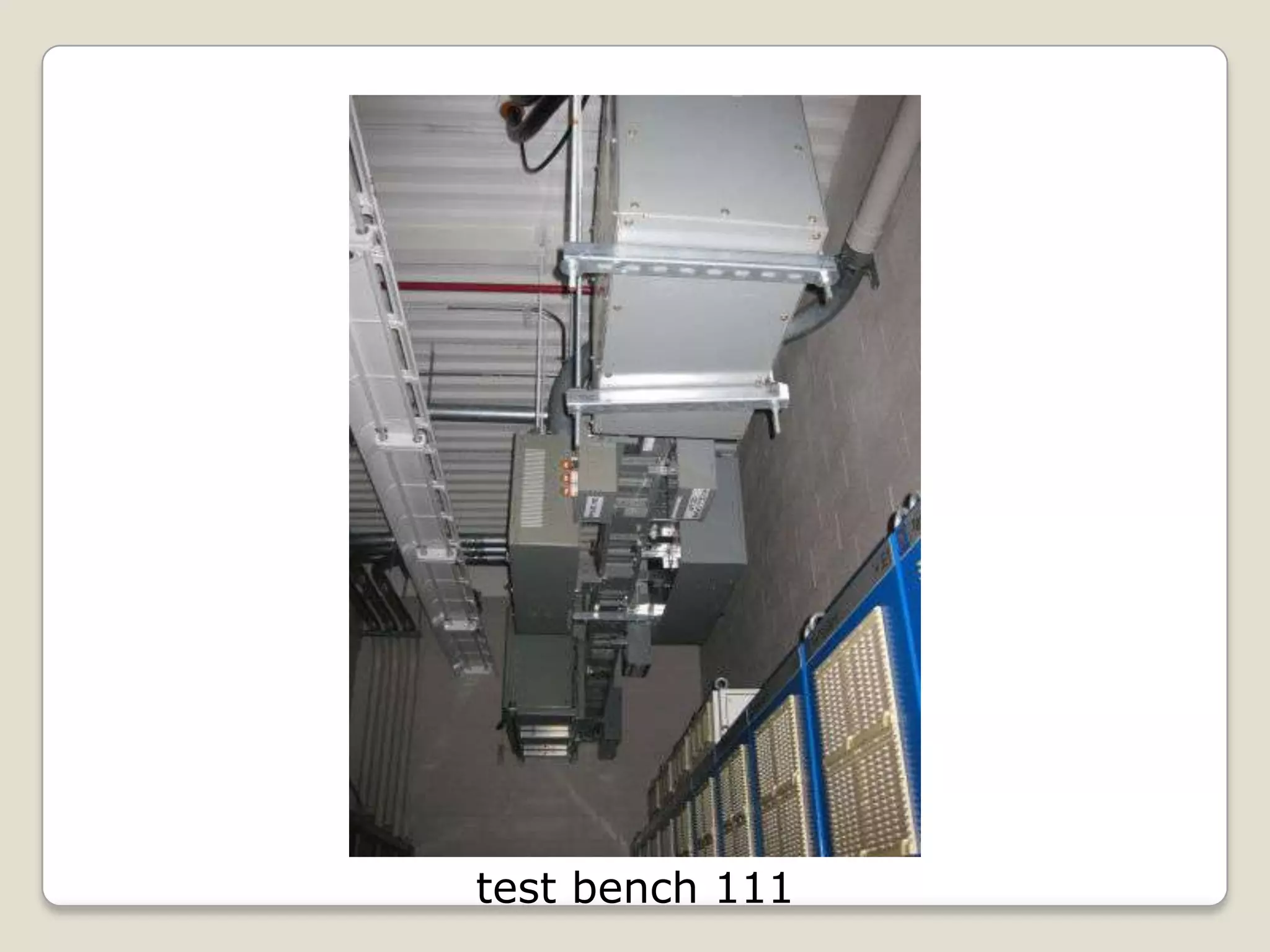 test bench 111