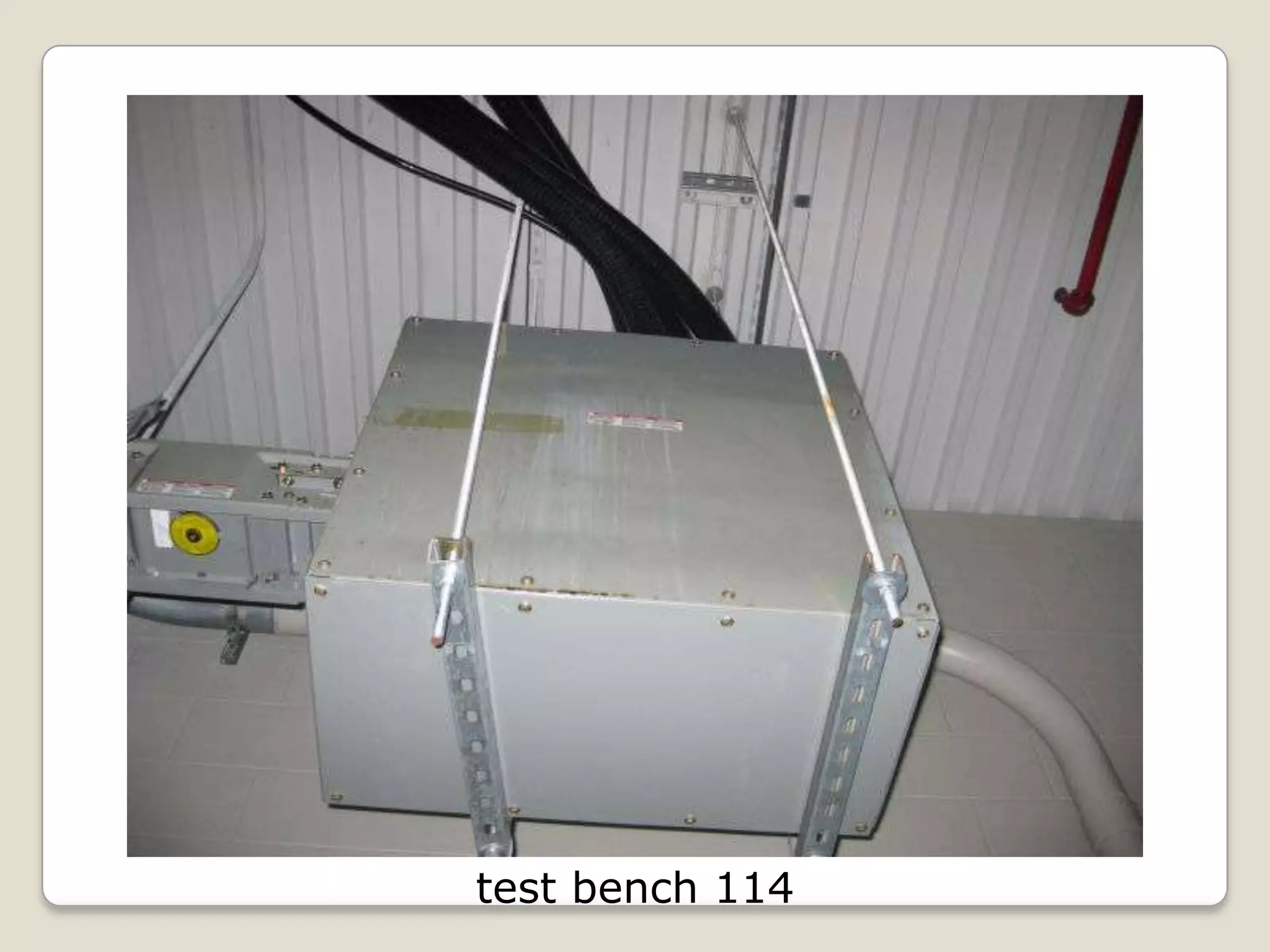 test bench 114