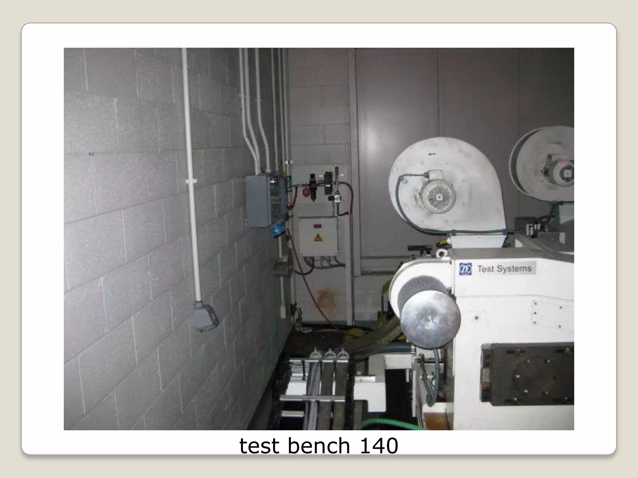 test bench 140