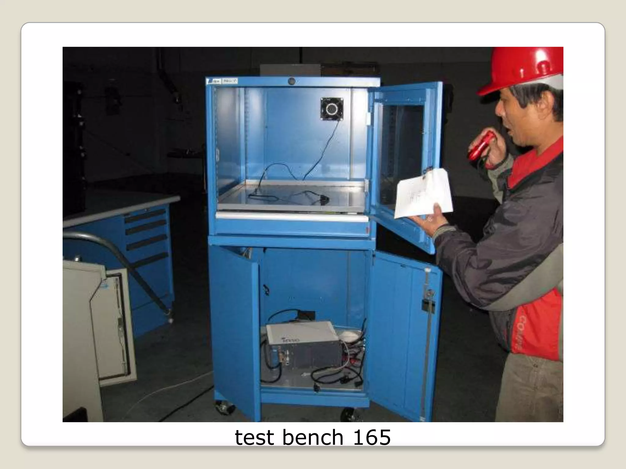 test bench 165