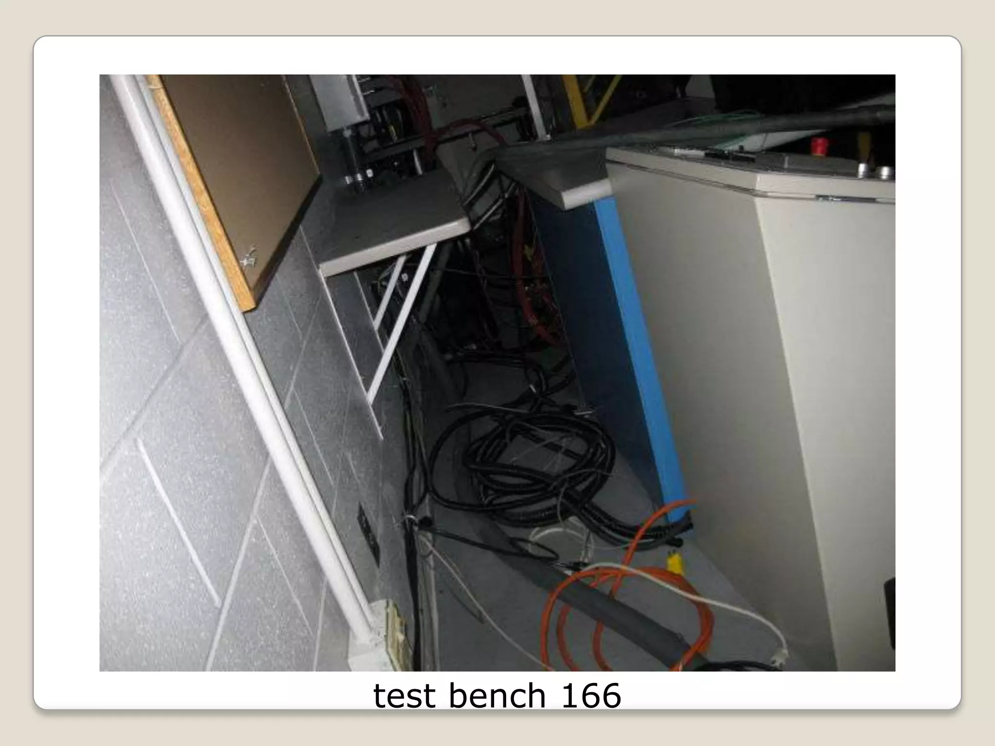 test bench 166
