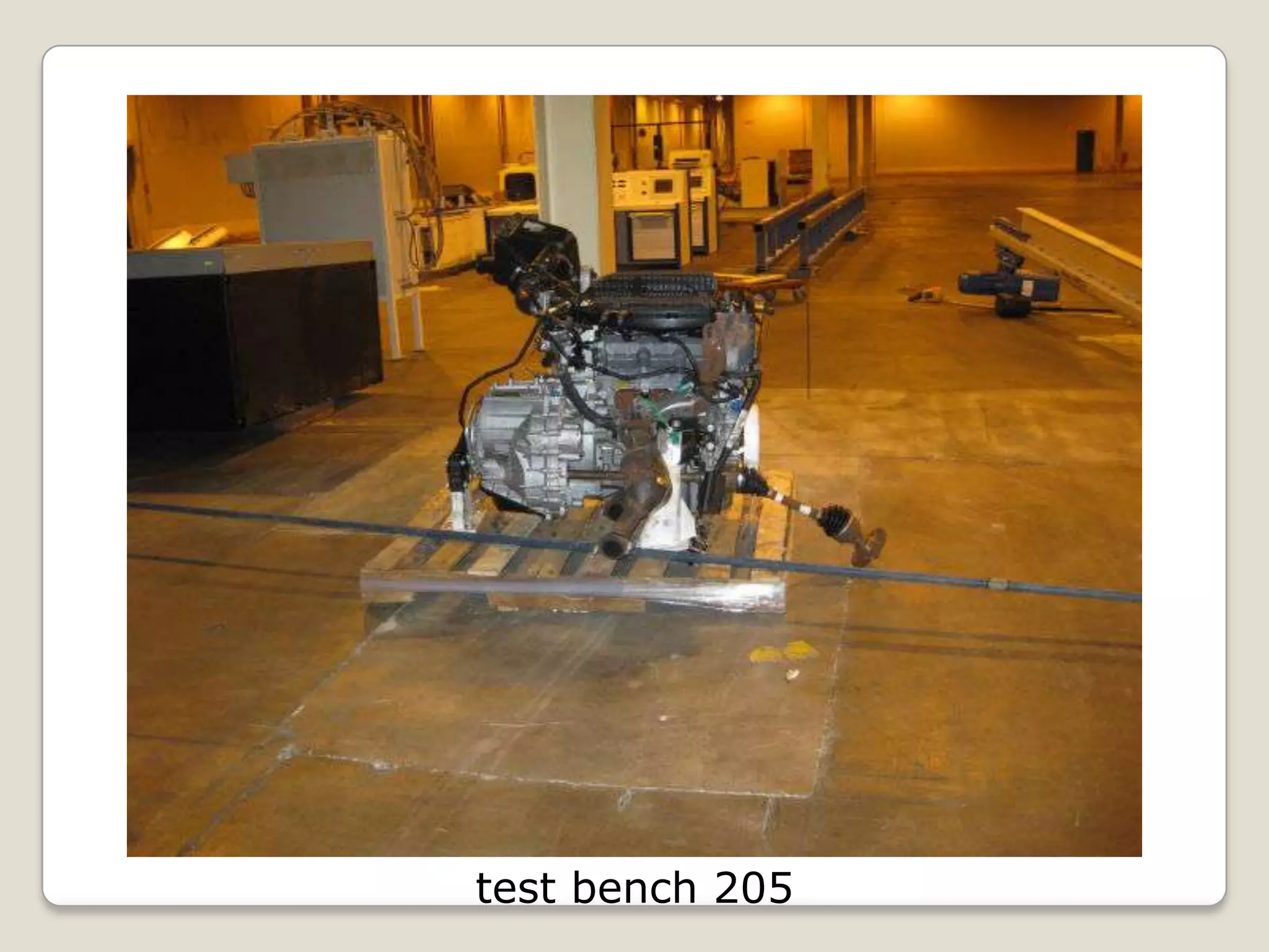 test bench 205