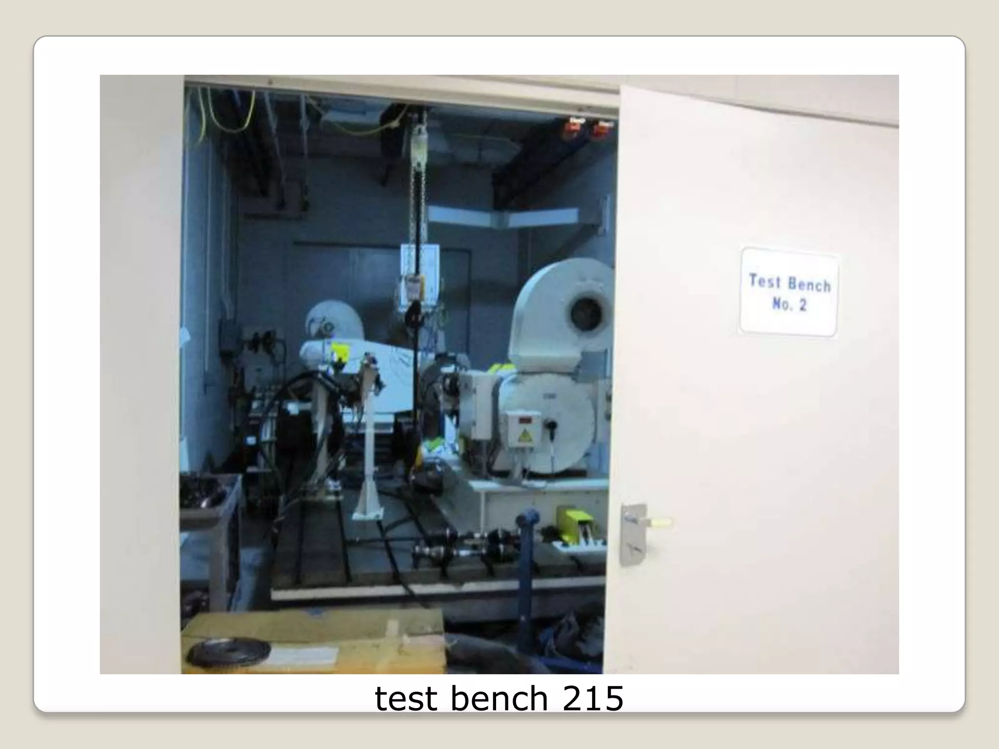 test bench 215