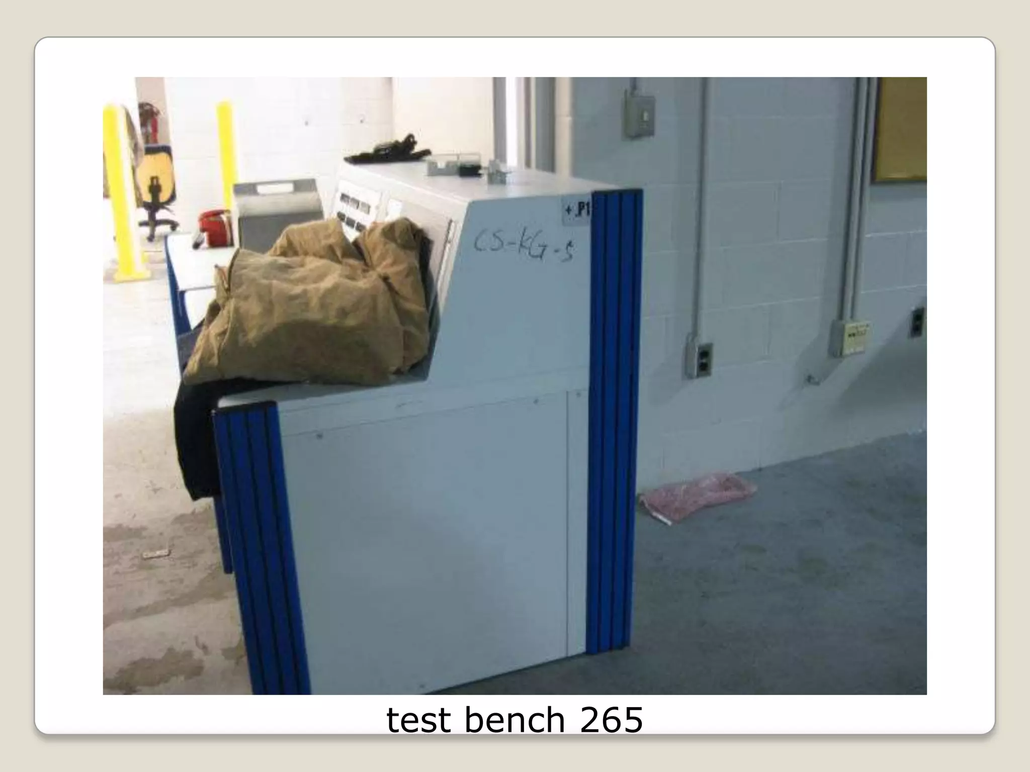 test bench 265