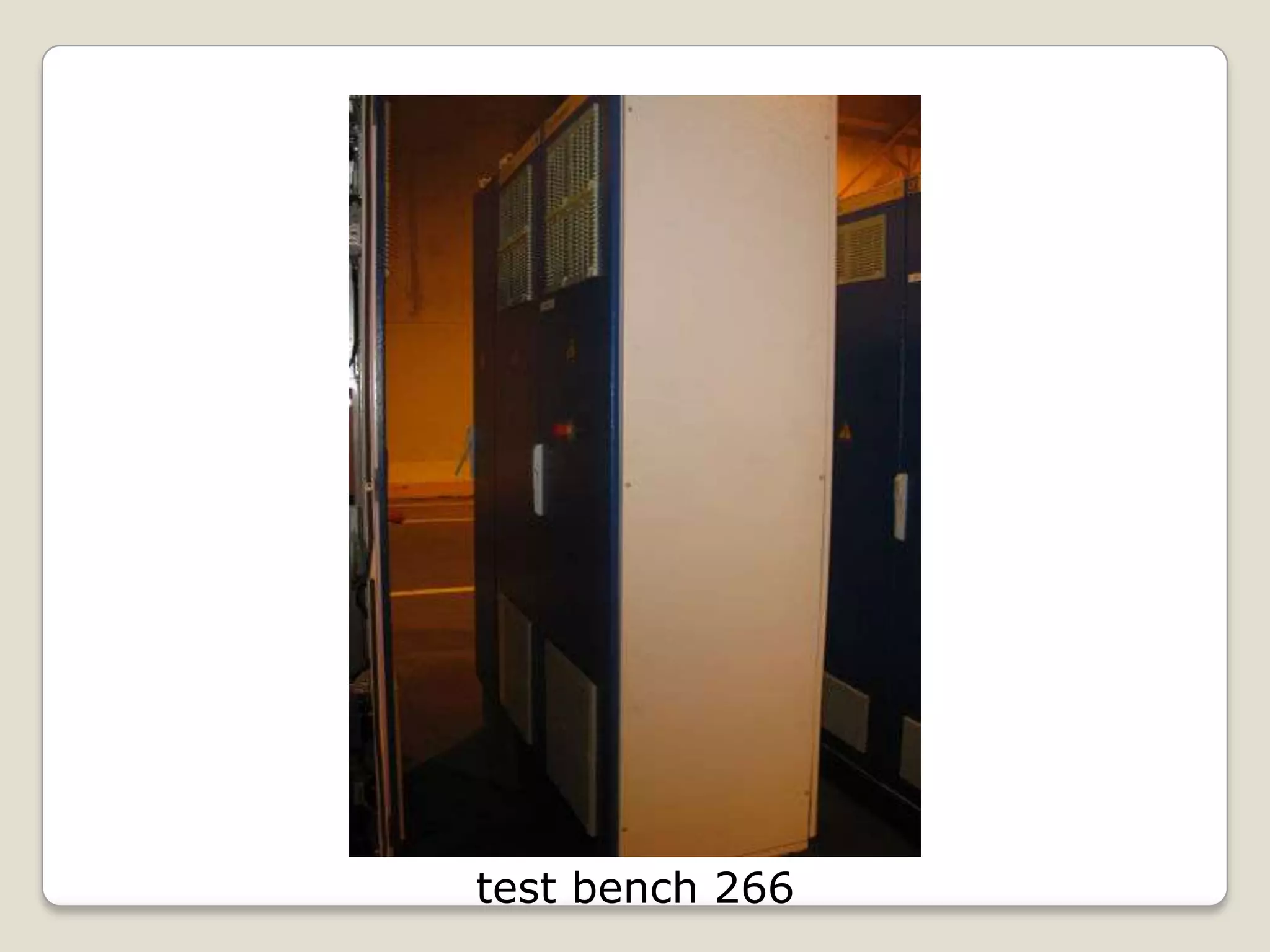test bench 266