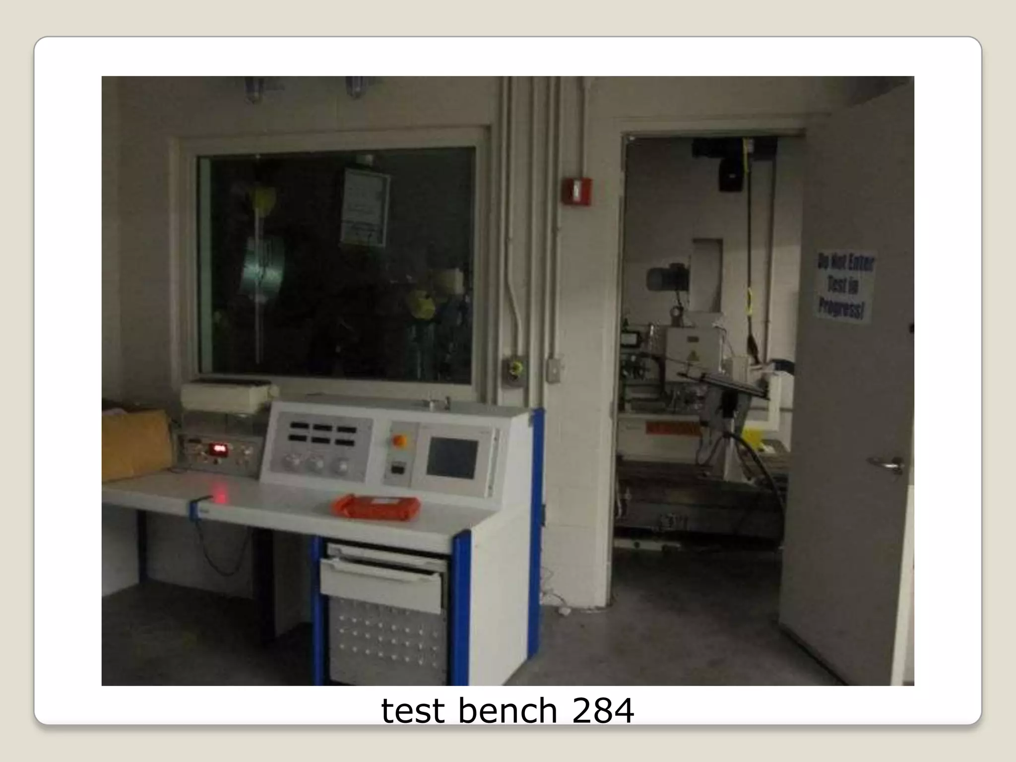 test bench 284