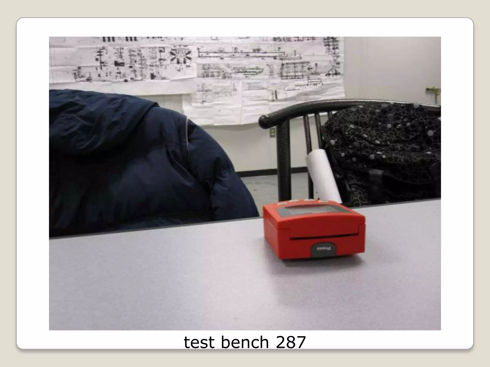 test bench 287