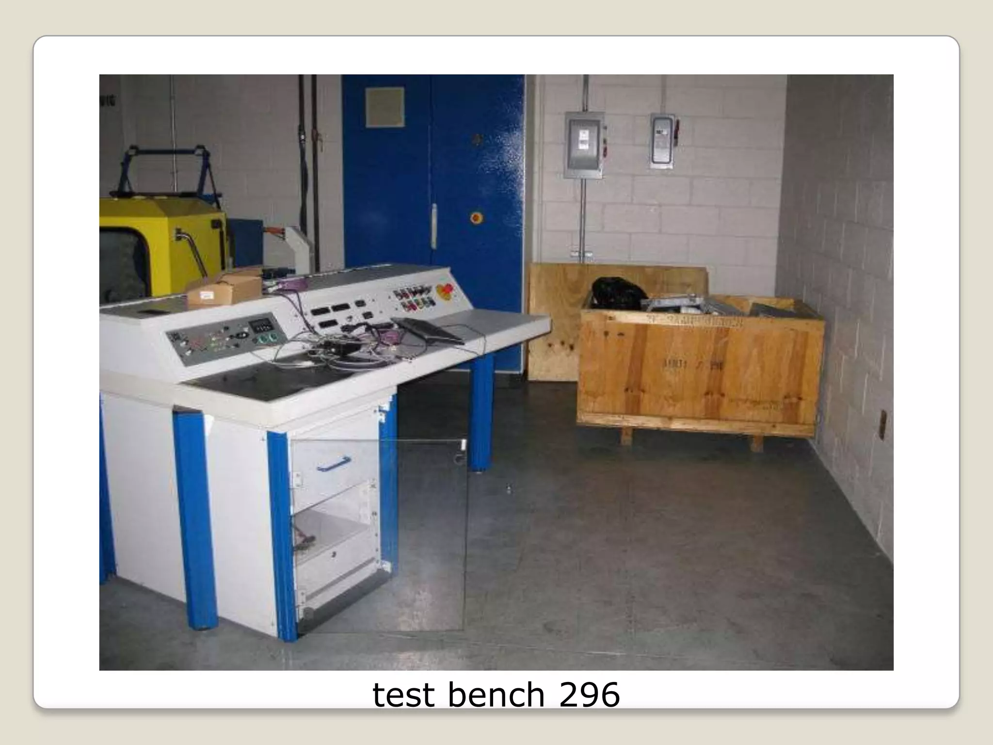 test bench 296