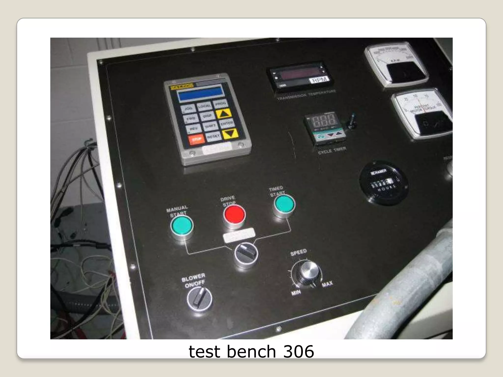 test bench 306