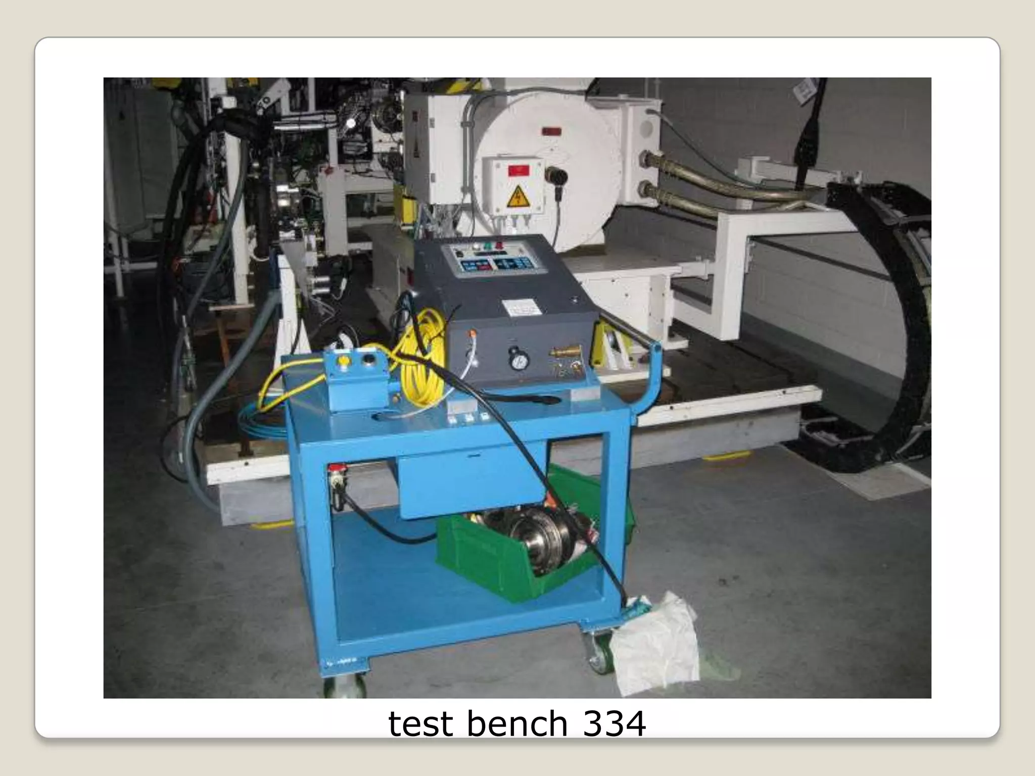 test bench 334