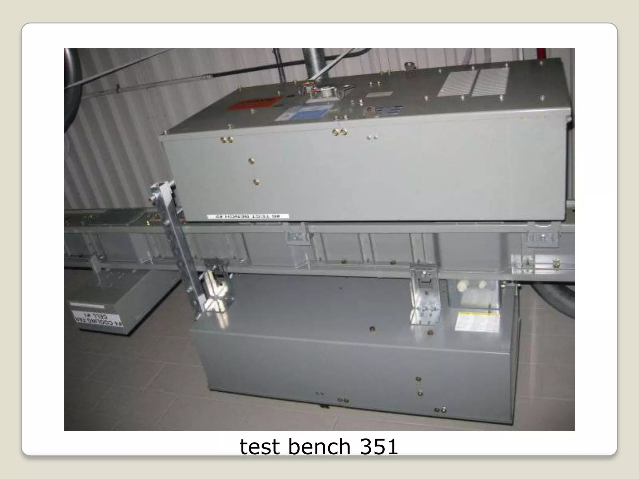 test bench 351