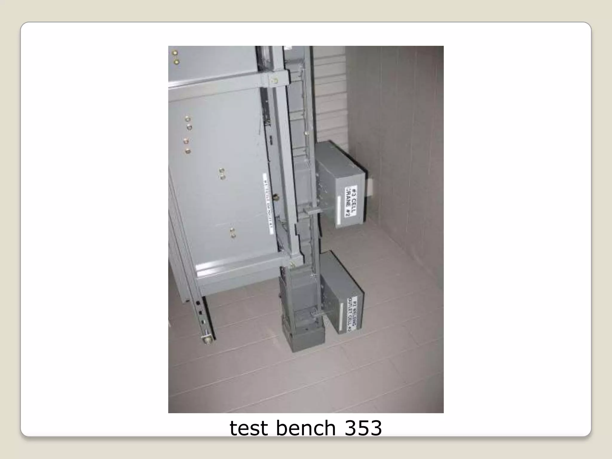 test bench 353