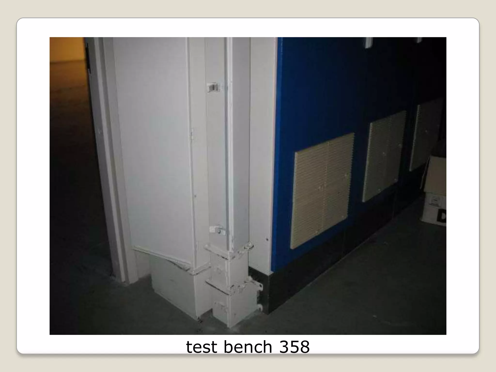test bench 358
