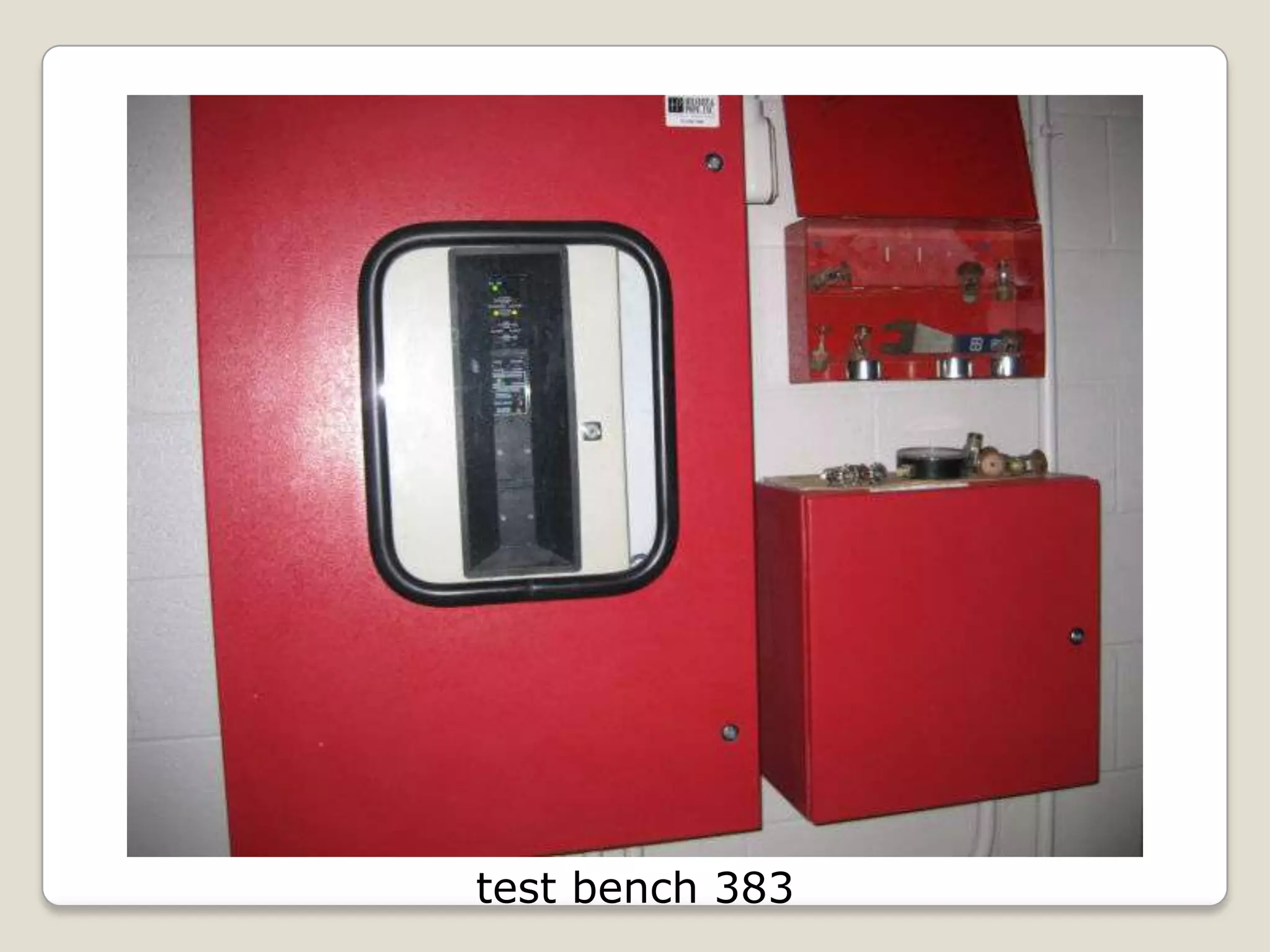 test bench 383