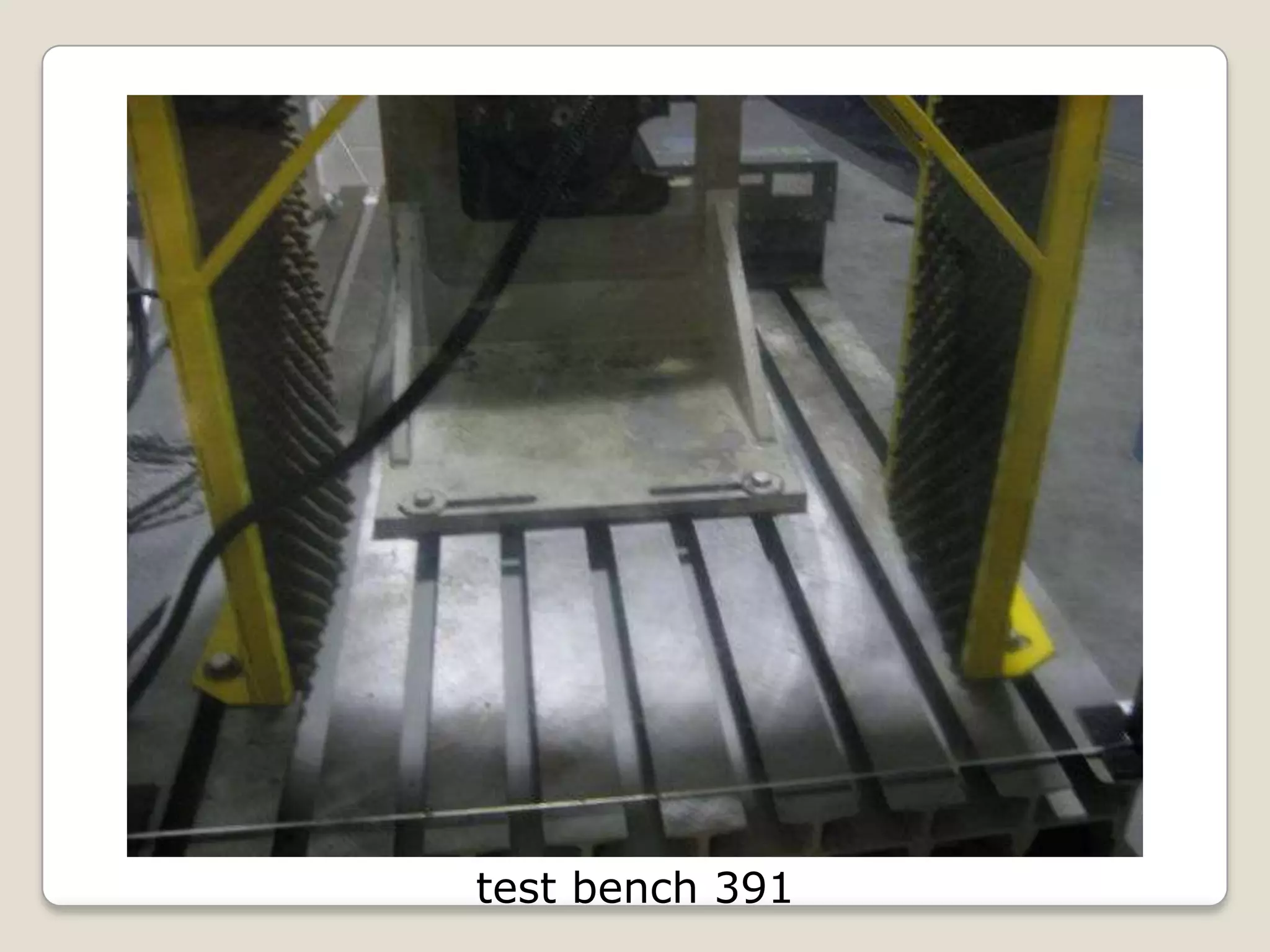 test bench 391