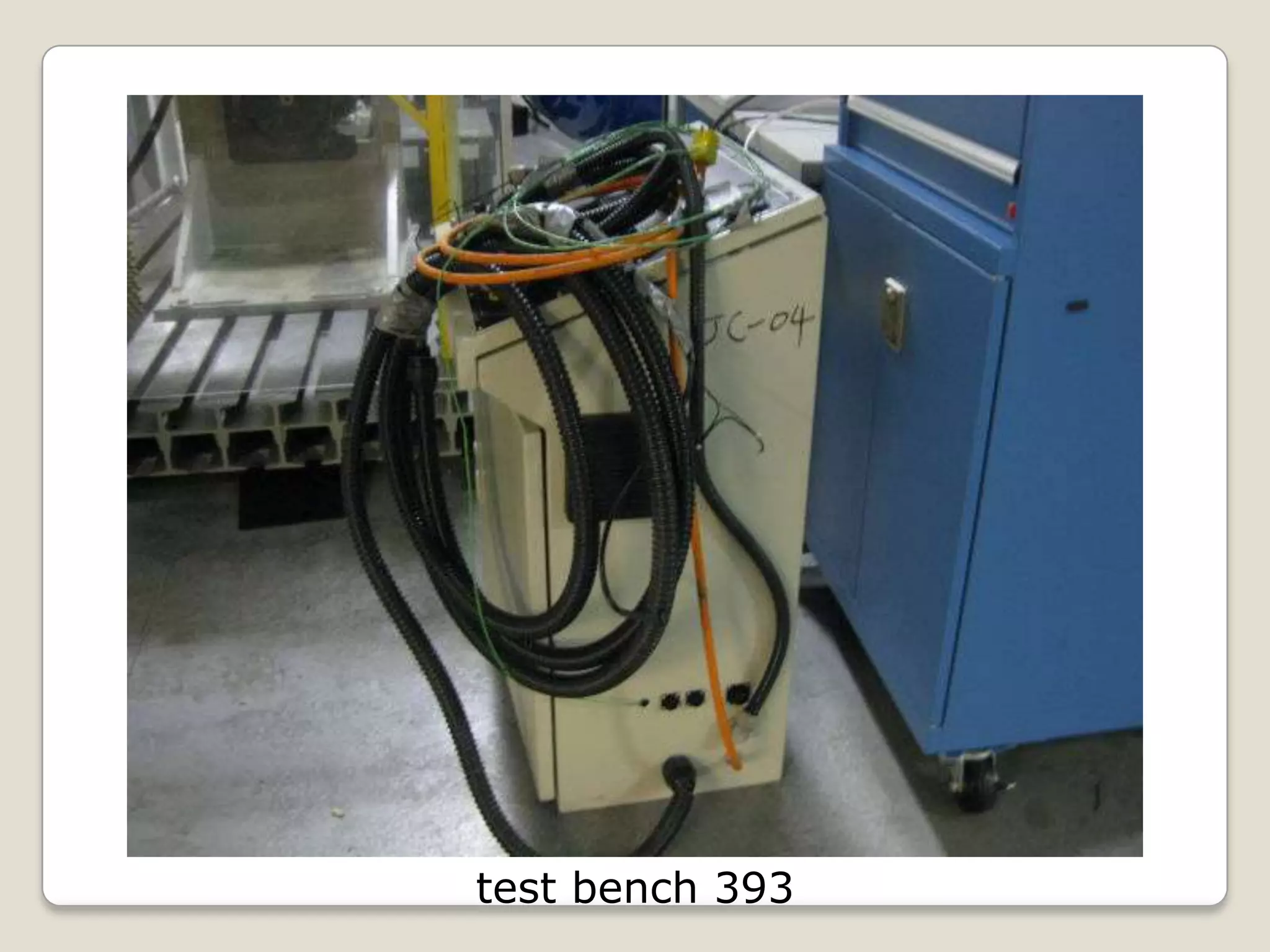 test bench 393