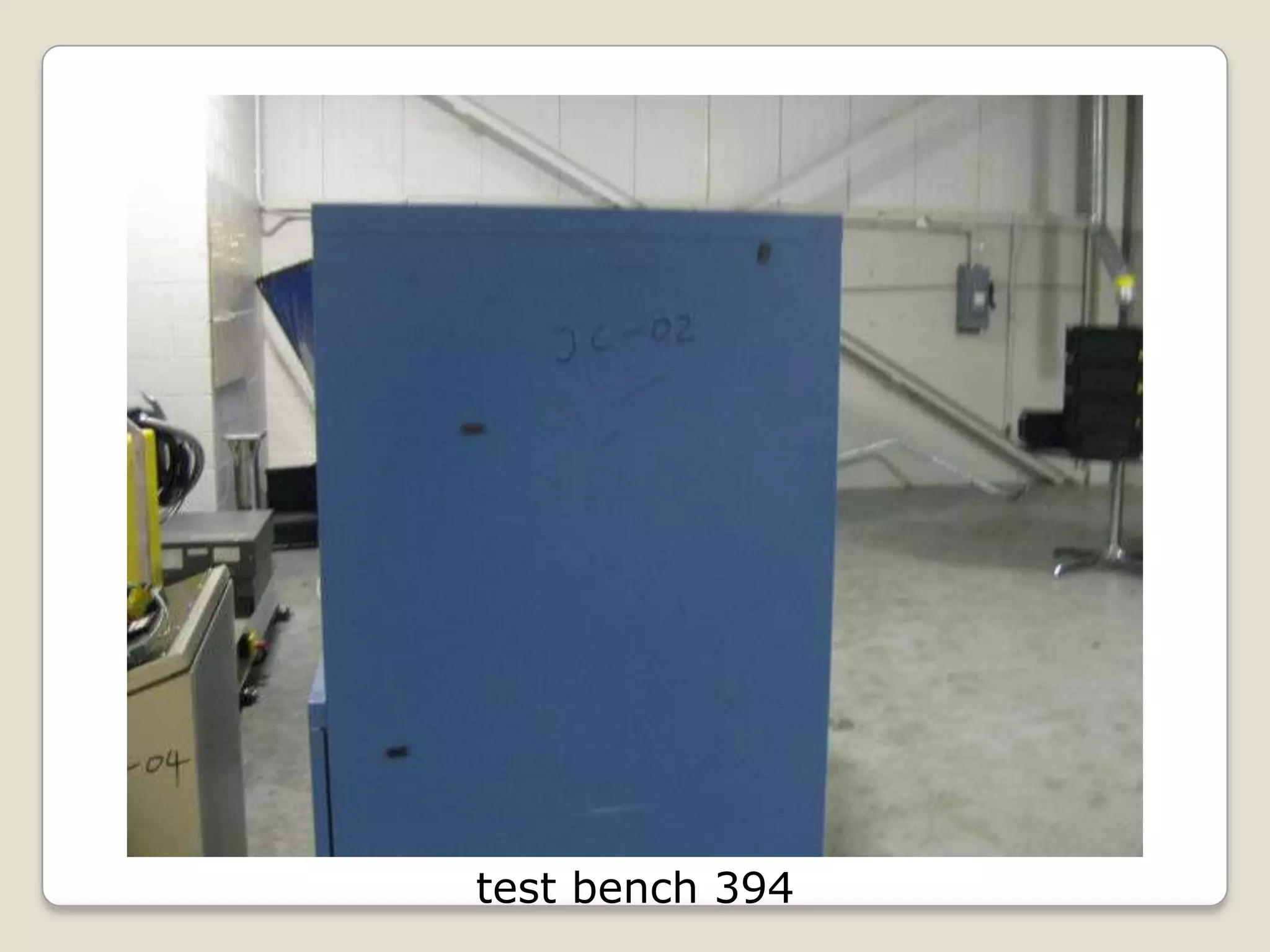 test bench 394