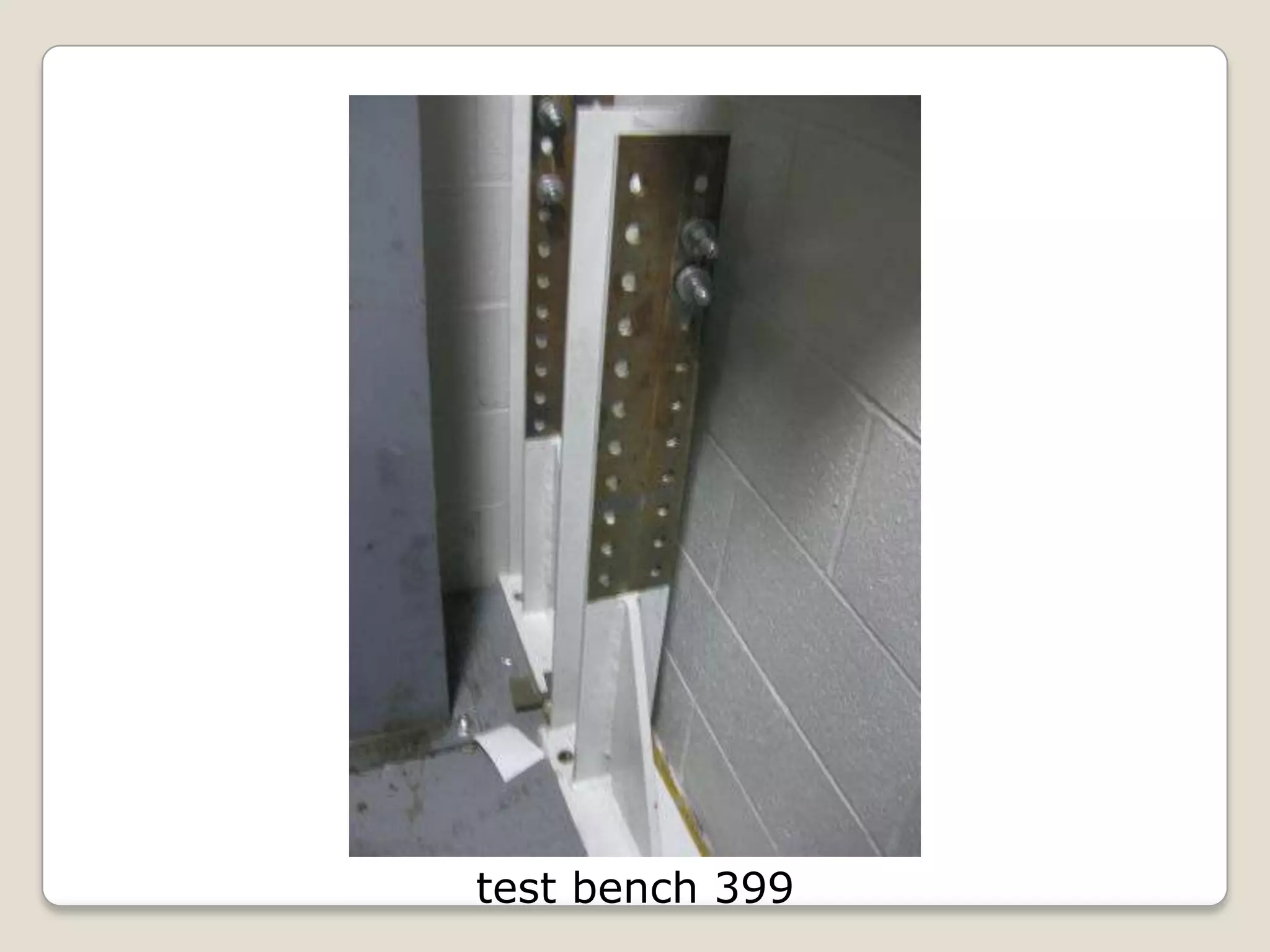 test bench 399
