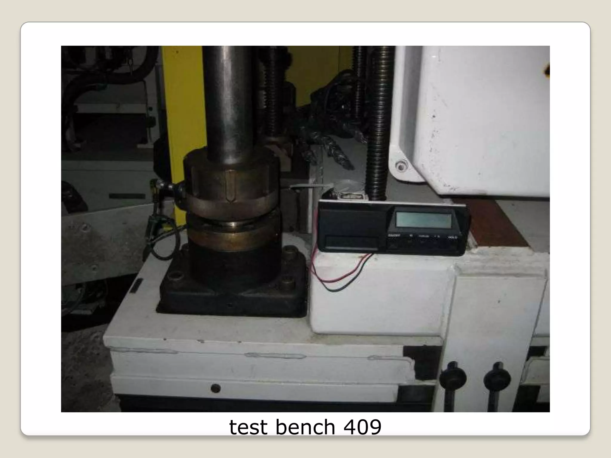 test bench 409