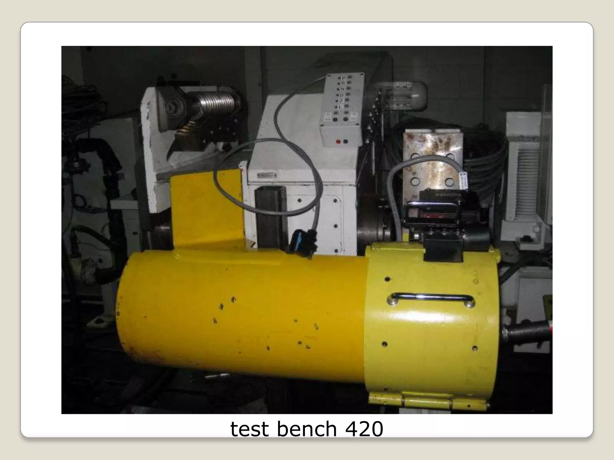 test bench 420