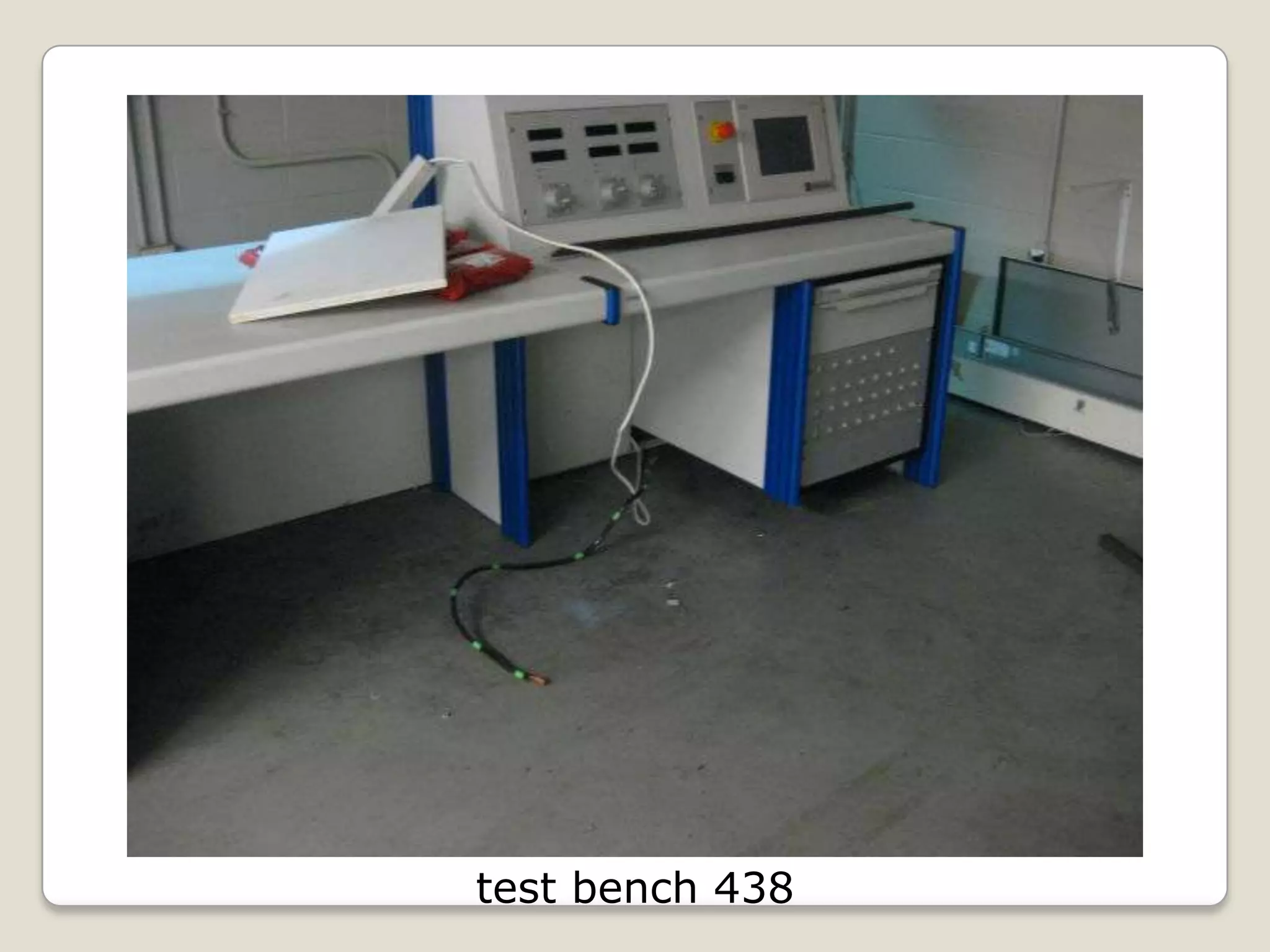 test bench 438