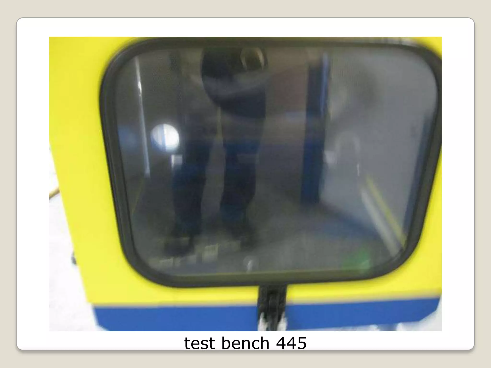 test bench 445